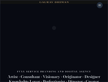 Tablet Screenshot of gauravdhiman.com